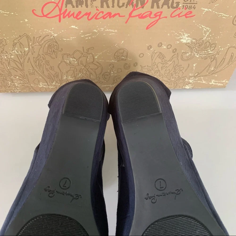 American Rag Navy Wedges - Picture 8 of 9